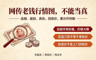 老钱币网传行情图综合辨伪文稿（硬币+纸币合集）