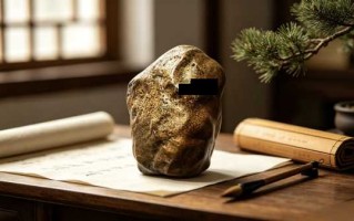 粒粒金珠凝石韵，一方鱼子藏山川——鱼子纹奇石赏析