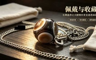天然天眼缠丝玛瑙药师珠：大地孕育的随身圣物