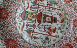 逸风网古玩科普｜明万历五彩人物大盘，市场仿品重灾区，藏家务必警惕