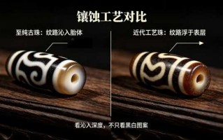 核心鉴别维度对比——至纯天珠与近代珠五大本质差异