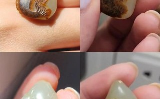 传世和田玉老化特征，长期盘戴形成的自然磨损与包浆变化
