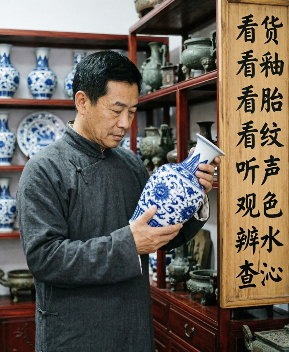 古玩市场全渠道常见诈骗手段（地摊、店铺、线上、拍卖、街头全套拆解）