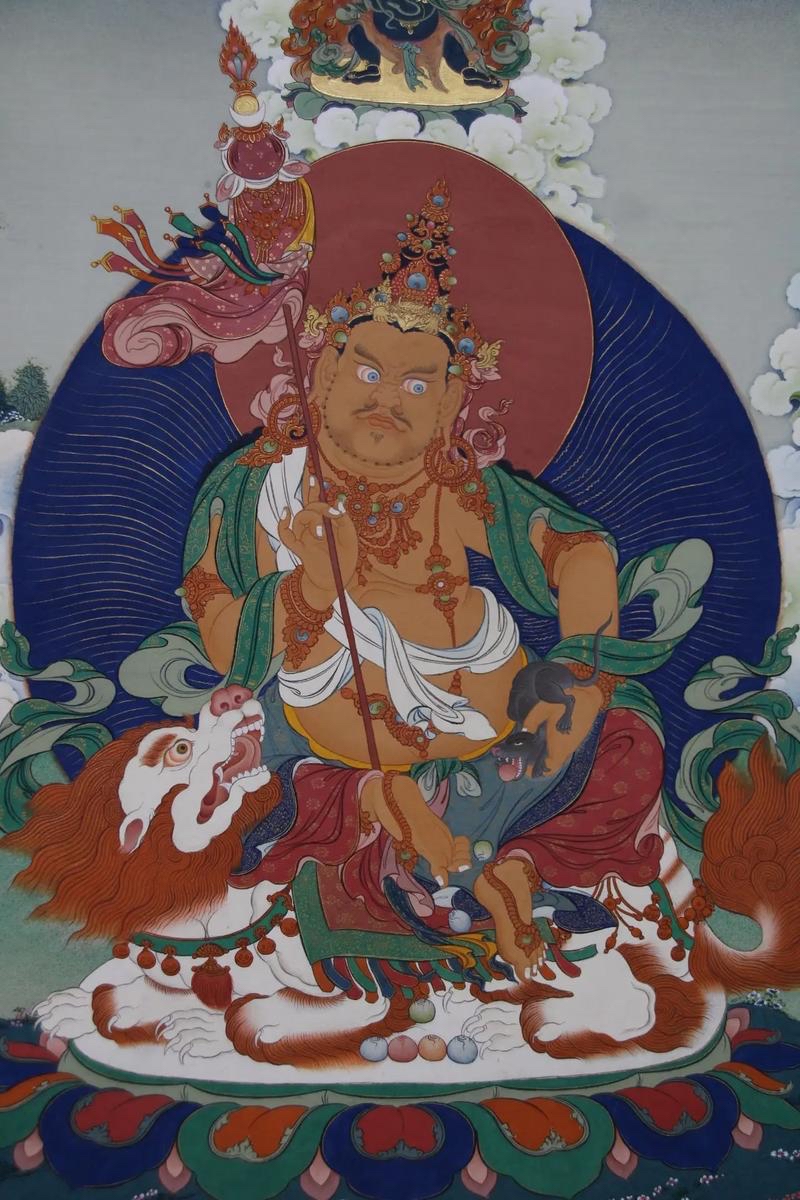 明代藏传唐卡全盛风貌｜汉藏合璧宫廷藏传佛画巅峰