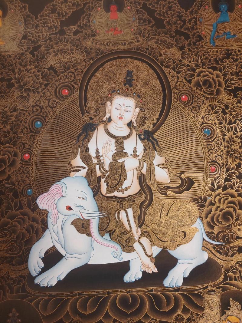 清代藏传唐卡整体艺术格局｜多元精工的藏传佛画鼎盛期
