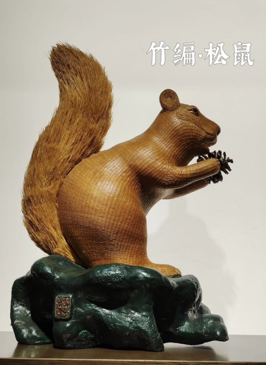 竹雕文房摆件养护 防干裂上蜡规范
