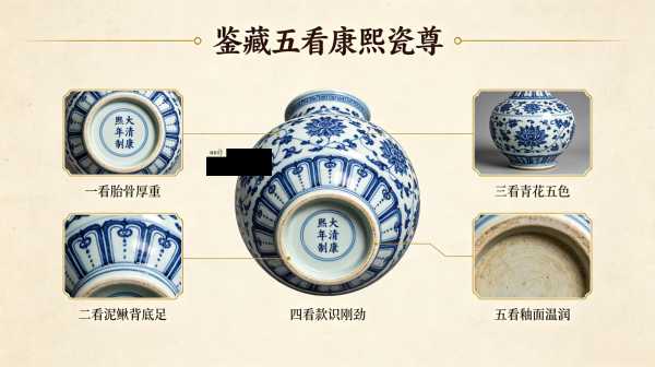 雄浑雅正，盛世瓷韵——清康熙年制瓷尊鉴赏