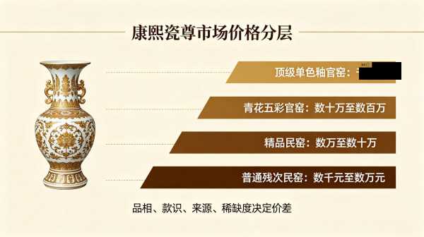 雄浑雅正，盛世瓷韵——清康熙年制瓷尊鉴赏