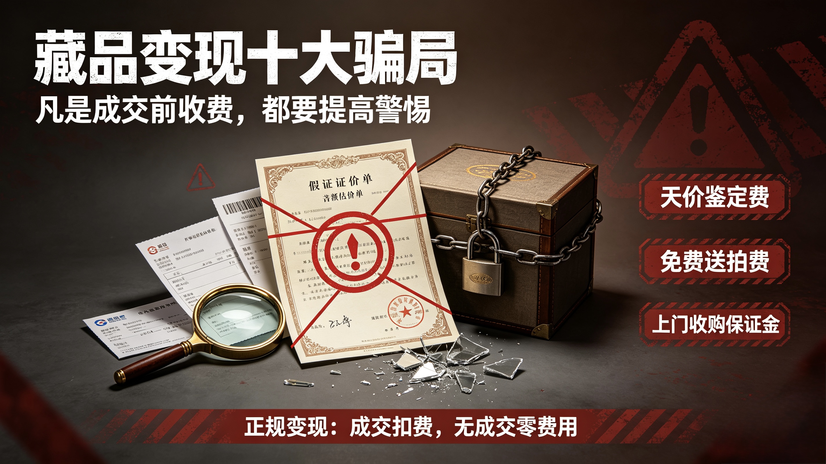 民间藏品变现10大骗局全揭秘（藏友必看避坑指南）