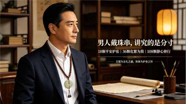 男人必懂：项链珠串颗数暗藏的人生寓意