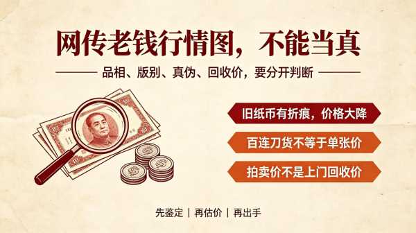 老钱币网传行情图综合辨伪文稿（硬币+纸币合集）