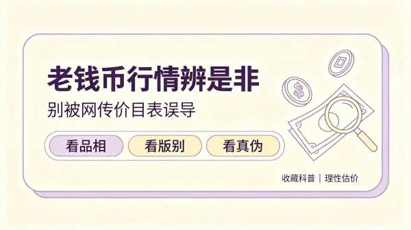 老钱币网传行情图综合辨伪文稿（硬币+纸币合集）