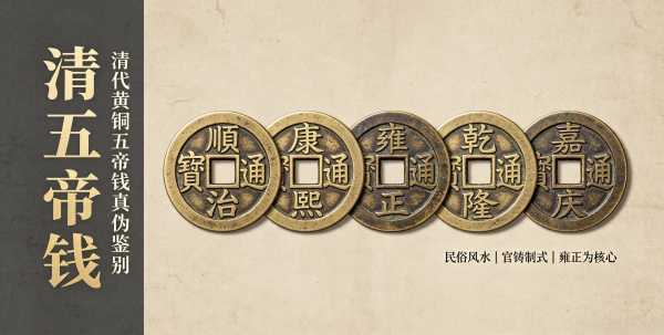 宋五帝钱 + 清五帝钱完整鉴别指南