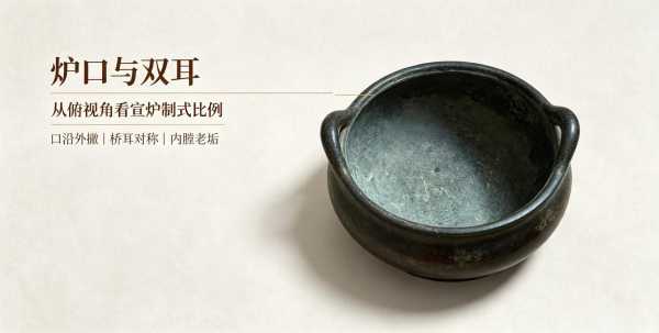 古韵承宗｜冲天耳三足宣德铜炉专业鉴赏