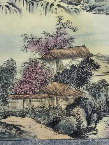 山水人物字画鉴赏，气韵笔墨区分新旧作品