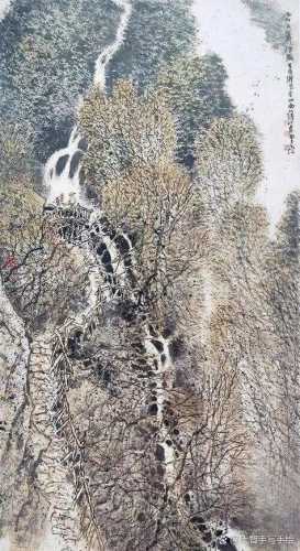 山水人物字画鉴赏，气韵笔墨区分新旧作品