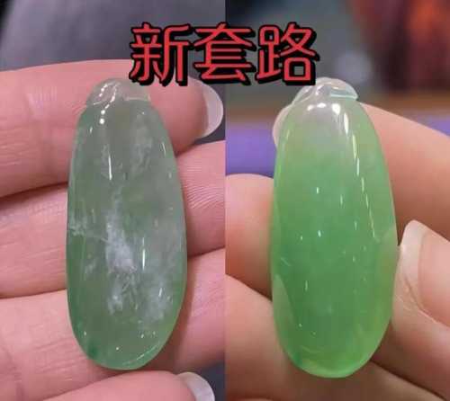 天然翡翠与B货酸洗翡翠,细节特征全面鉴别 天然翡翠与B货酸洗翡翠,细节特征全面鉴别