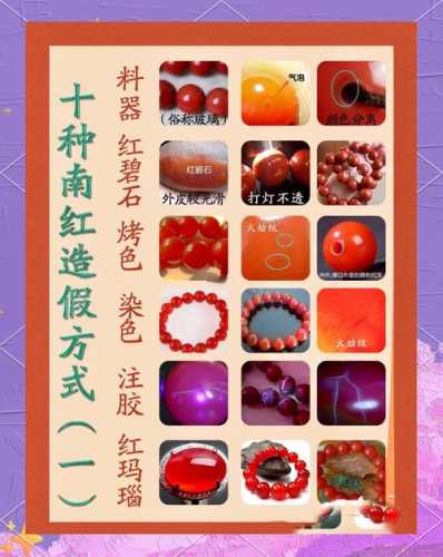 南红优化与造假区别，天然原矿特征深度解析