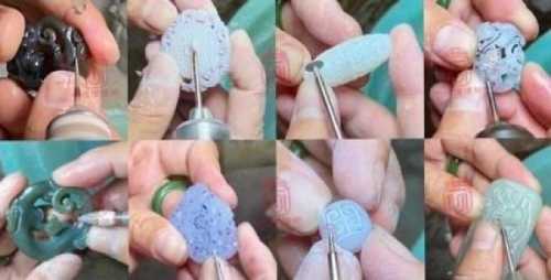 独山玉古雕工艺断代，传统手工刀法与现代机雕纹饰差异