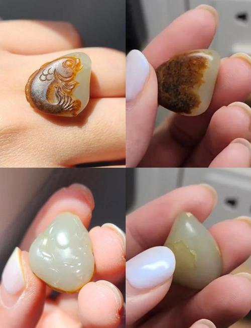老和田玉传世包浆，百年氧化皮壳与速成做旧质感区别