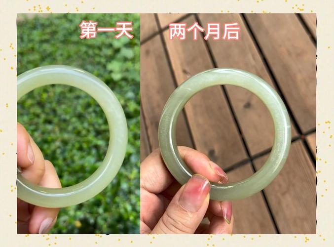 传世和田玉老化特征，长期盘戴形成的自然磨损与包浆变化