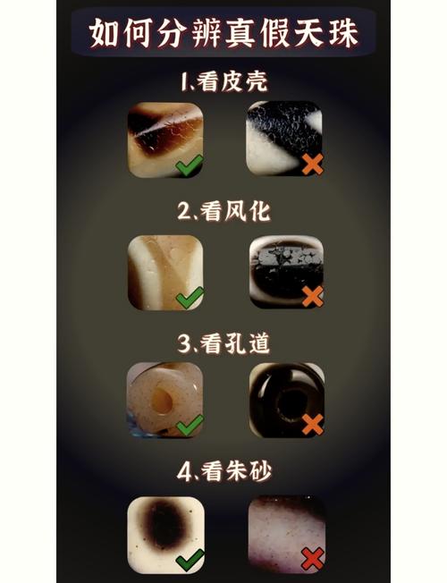 仿天珠常见工艺，染色蚀刻仿天珠基础辨别